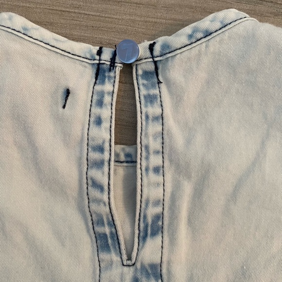 Kids/Toddler Chambray top - Picture 3 of 4